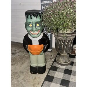 VTG 1998 Frankenstein Foam Blow Mold Halloween By The Paper Magic Group Rare HTF